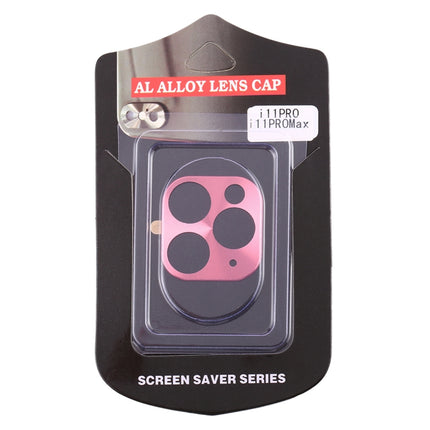 For iPhone 11 Pro Rear Camera Lens Protective Lens Film Cardboard Style(Pink)-garmade.com