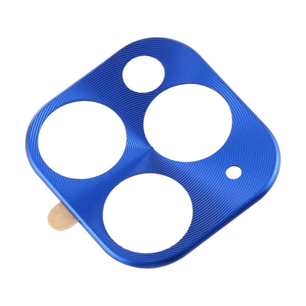 For iPhone 11 Pro Max Rear Camera Lens Protective Lens Film Cardboard Style(Blue)-garmade.com