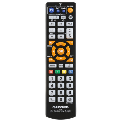 CHUNGHOP L336 Universal Smart Learning Remote Controller for TV / CBL / DVD(Black)-garmade.com