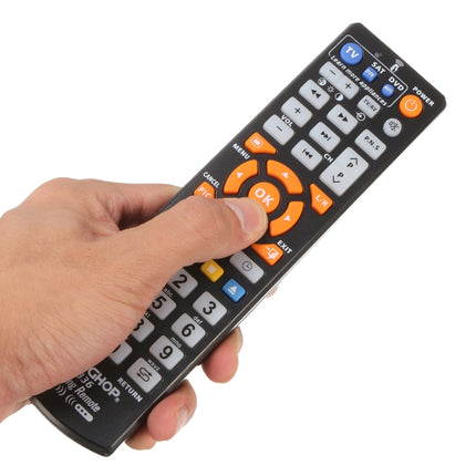 CHUNGHOP L336 Universal Smart Learning Remote Controller for TV / CBL / DVD(Black)-garmade.com