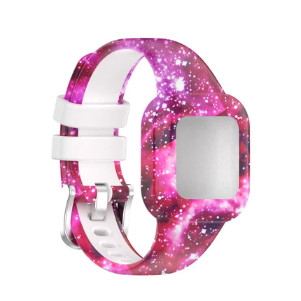 For Garmin Vivofit JR3 Silicone Printing Replacement Watchband(Starry Sky)-garmade.com