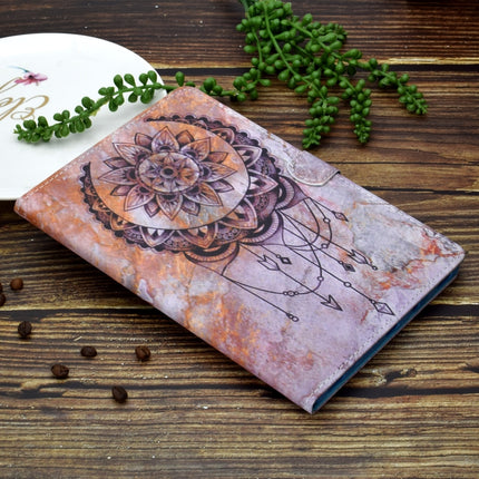 For iPad 10.2 2021 / 2020 / 2019 Colored Drawing Horizontal Flip Leather Case with Holder & Card Slots & Pen Slot & Sleep / Wake-up Function(Dreamcatcher)-garmade.com