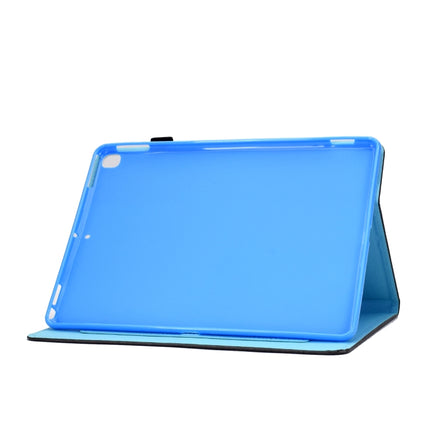 For iPad 10.2 2021 / 2020 / 2019 Colored Drawing Horizontal Flip Leather Case with Holder & Card Slots & Pen Slot & Sleep / Wake-up Function(Dreamcatcher)-garmade.com