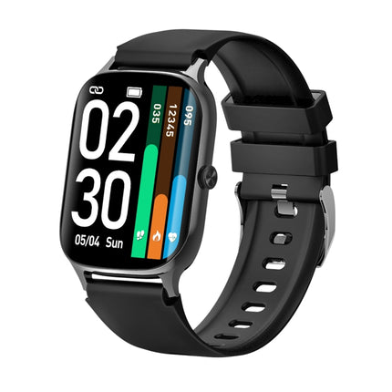 F37 1.69 inch TFT Screen IP67 Waterproof Smart Watch, Support Body Temperature Monitoring / Heart Rate Monitoring / Blood Pressure Monitoring(Black)-garmade.com