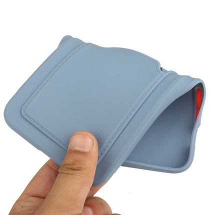 For Samsung Galaxy S20 Card Slot Design Shockproof TPU Protective Case(Gray)-garmade.com