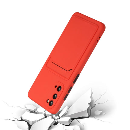 For Samsung Galaxy S20 Card Slot Design Shockproof TPU Protective Case(Red)-garmade.com