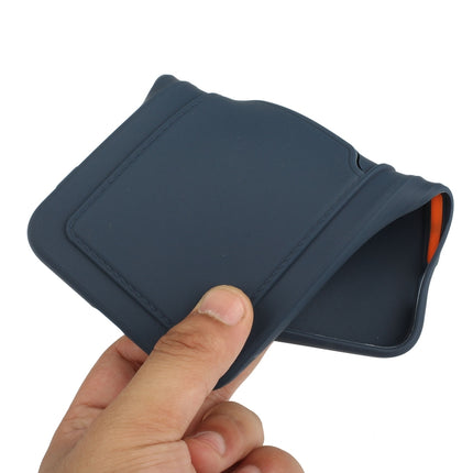 For Samsung Galaxy S20+ Card Slot Design Shockproof TPU Protective Case(Dark Blue)-garmade.com