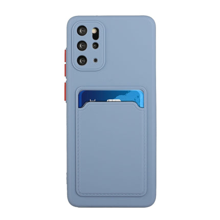 For Samsung Galaxy S20+ Card Slot Design Shockproof TPU Protective Case(Gray)-garmade.com