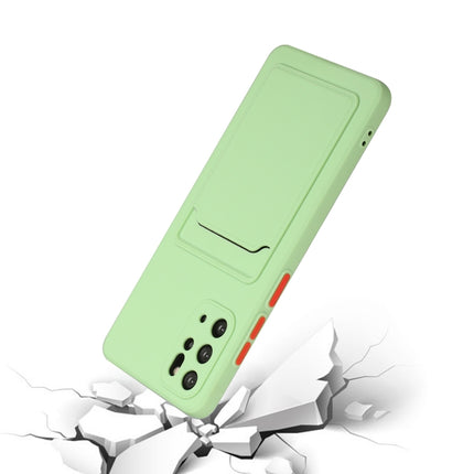 For Samsung Galaxy S20+ Card Slot Design Shockproof TPU Protective Case(Green)-garmade.com