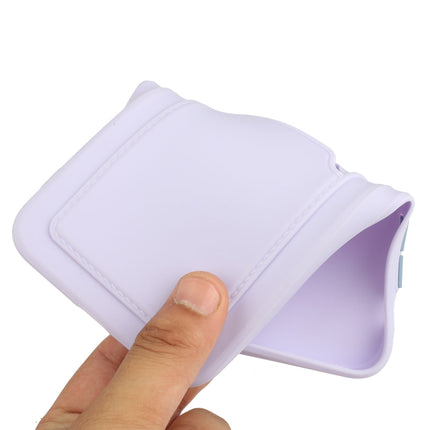 For Samsung Galaxy S20+ Card Slot Design Shockproof TPU Protective Case(Purple)-garmade.com
