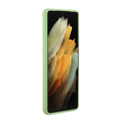 For Samsung Galaxy S21 Ultra 5G Card Slot Design Shockproof TPU Protective Case(Green)-garmade.com