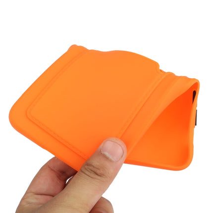 For Samsung Galaxy S21+ 5G Card Slot Design Shockproof TPU Protective Case(Orange)-garmade.com