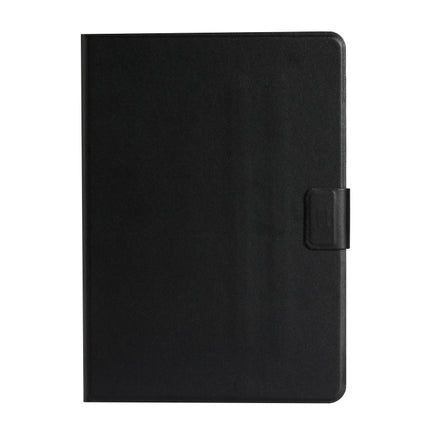 For Samsung Galaxy Tab A7 Lite 8.7 (2021) T220 Pure Color Horizontal Flip Leather Case with Card Slots & Holder & Lanyard(Black)-garmade.com