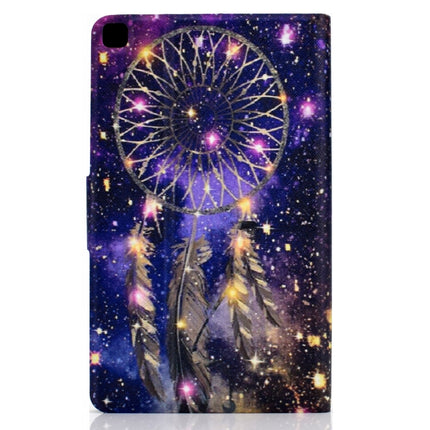 For Samsung Galaxy Tab A7 Lite 8.7 (2021) T220 Voltage Texture Coloured Drawing Horizontal Flip Leather Case with Holder & Card Slot(Windbell)-garmade.com