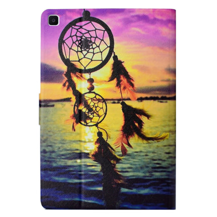 For Samsung Galaxy Tab A7 Lite 8.7 (2021) T220 Voltage Texture Coloured Drawing Horizontal Flip Leather Case with Holder & Card Slot(Dreamcatcher)-garmade.com