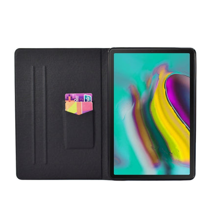 For Samsung Galaxy Tab A7 Lite 8.7 (2021) T220 Voltage Texture Coloured Drawing Horizontal Flip Leather Case with Holder & Card Slot(Polar Bear)-garmade.com