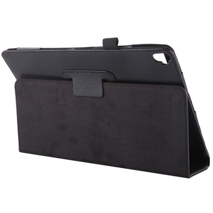 Litchi Texture Horizontal Flip Leather Case with Holder For iPad 10.5 / iPad 10.2 2021 / 2020 / 2019(Black)-garmade.com