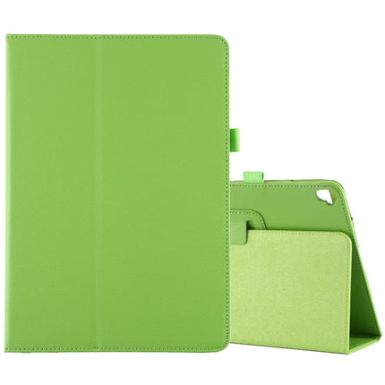 Litchi Texture Horizontal Flip Leather Case with Holder For iPad 10.5 / iPad 10.2 2021 / 2020 / 2019(Green)-garmade.com