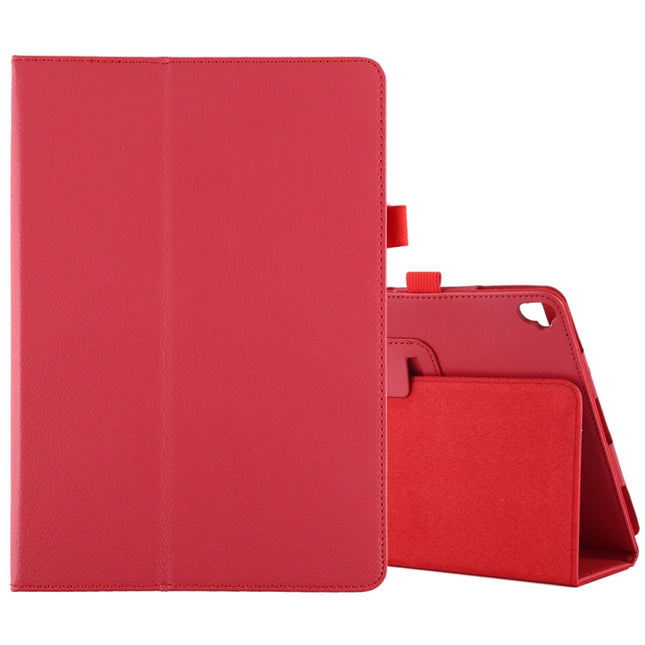 Litchi Texture Horizontal Flip Leather Case with Holder For iPad 10.5 / iPad 10.2 2021 / 2020 / 2019(Red)-garmade.com