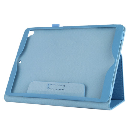 Litchi Texture Horizontal Flip Leather Case with Holder For iPad 10.5 / iPad 10.2 2021 / 2020 / 2019(Blue Sky)-garmade.com