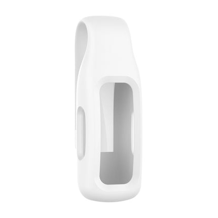 For Fitbit Ace 3 / Inspire 2 Silicone Protective Clip Case Cover(White)-garmade.com