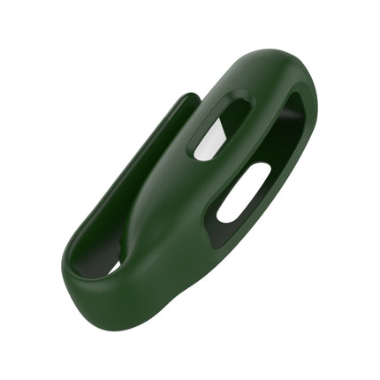 For Fitbit Ace 3 / Inspire 2 Silicone Protective Clip Case Cover(Army Green)-garmade.com