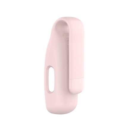 For Fitbit Ace 3 / Inspire 2 Silicone Protective Clip Case Cover(Rose Pink)-garmade.com
