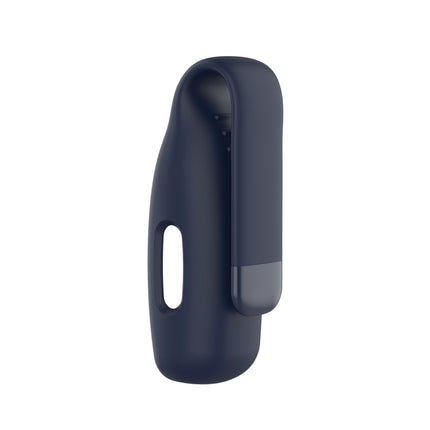 For Fitbit Ace 3 / Inspire 2 Silicone Protective Clip Case Cover(Blue)-garmade.com