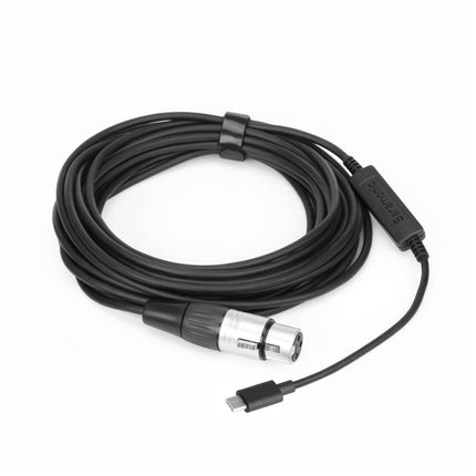 Saramonic UTC-XLR XLR to Type-C / USB-C Microphone Audio Output Cable, Length: 6m-garmade.com