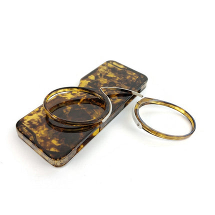 Mini Clip Nose Style Presbyopic Glasses without Temples, Positive Diopters:+1.00(Hawksbill)-garmade.com