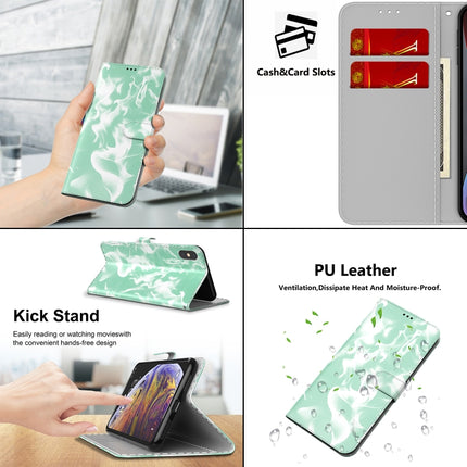 For Samsung Galaxy S20+ Cloud Fog Pattern Horizontal Flip Leather Case with Holder & Card Slot & Wallet(Mint Green)-garmade.com