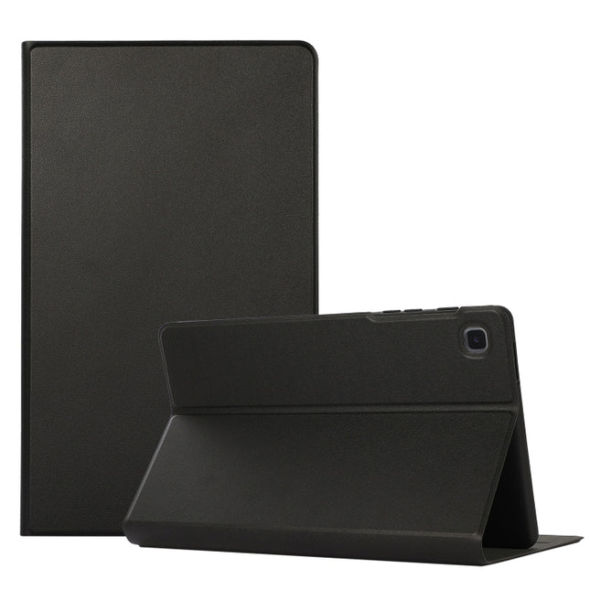 For Samsung Galaxy Tab A7 Lite 8.4 T220/225 Voltage Craft Texture TPU Horizontal Flip Protective Case with Holder(Black)-garmade.com
