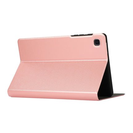 For Samsung Galaxy Tab A7 Lite 8.4 T220/225 Voltage Craft Texture TPU Horizontal Flip Protective Case with Holder(Rose Gold)-garmade.com
