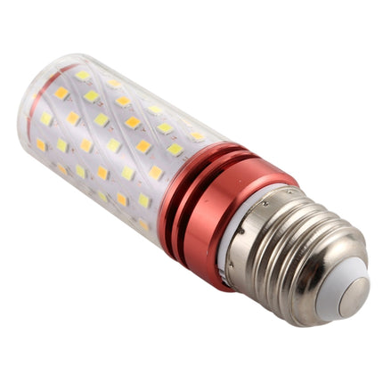 E27 16W 700LM 84LEDs Three-Color Dimming Corn Light Bulb SMD 2835-garmade.com