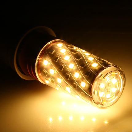 E27 16W 700LM 84LEDs Three-Color Dimming Corn Light Bulb SMD 2835-garmade.com