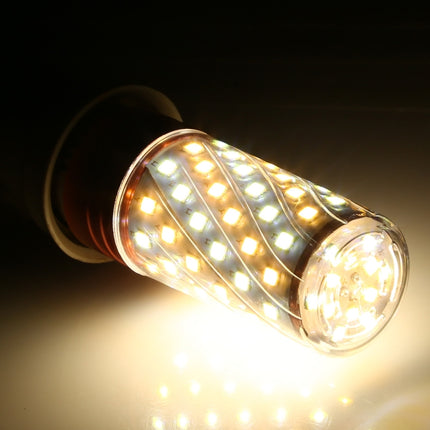 E14 16W 700LM 84LEDs Three-Color Dimming Corn Light Bulb SMD 2835-garmade.com