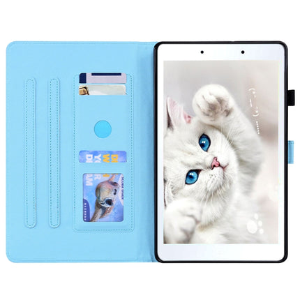 For Samsung Galaxy Tab A 8.0 2019 SM-T290 / SM-T295 Animal Pattern Horizontal Flip Leather Case with Holder & Card Slots & Photo Frame(Cat Brothers)-garmade.com