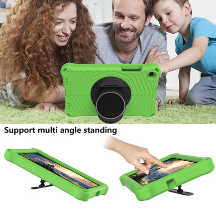 For Samsung Galaxy Tab A 8.0 2019 SM-T290 / SM-T295 Spider King EVA Protective Case with Adjustable Shoulder Strap & Holder(Green)-garmade.com