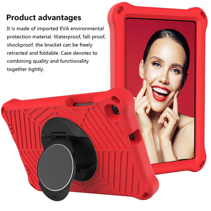 For Samsung Galaxy Tab A 8.0 2019 SM-T290 / SM-T295 Spider King EVA Protective Case with Adjustable Shoulder Strap & Holder(Red)-garmade.com