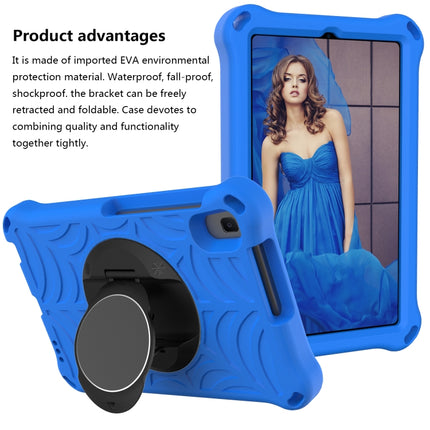 For Samsung Galaxy Tab A 8.4 2020 SM-T307U Spider King EVA Protective Case with Adjustable Shoulder Strap & Holder(Blue)-garmade.com