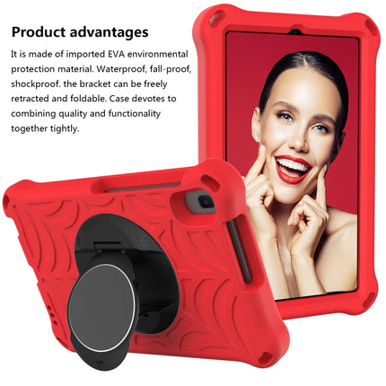 For Samsung Galaxy Tab A 8.4 2020 SM-T307U Spider King EVA Protective Case with Adjustable Shoulder Strap & Holder(Red)-garmade.com