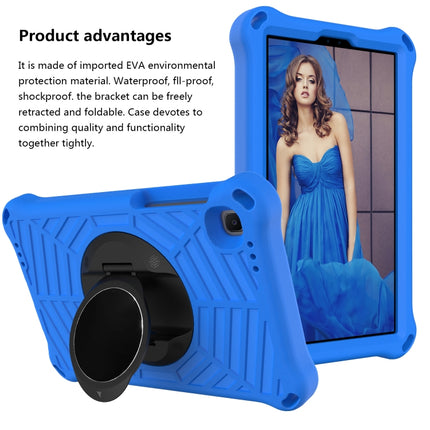 For Samsung Galaxy Tab A7 Lite 8.7 SM-T220 / SM-T225 Spider King EVA Protective Case with Adjustable Shoulder Strap & Holder(Blue)-garmade.com