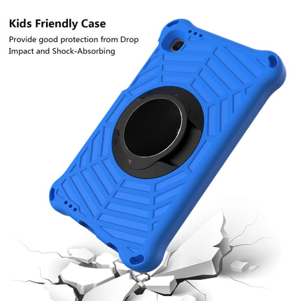 For Samsung Galaxy Tab A7 Lite 8.7 SM-T220 / SM-T225 Spider King EVA Protective Case with Adjustable Shoulder Strap & Holder(Blue)-garmade.com
