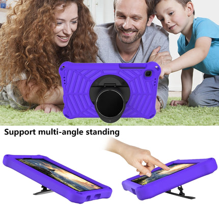 For Samsung Galaxy Tab A7 Lite 8.7 SM-T220 / SM-T225 Spider King EVA Protective Case with Adjustable Shoulder Strap & Holder(Purple)-garmade.com