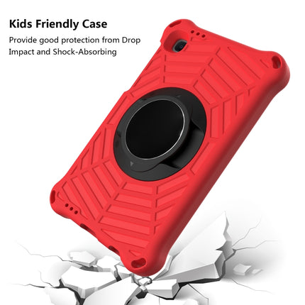 For Samsung Galaxy Tab A7 Lite 8.7 SM-T220 / SM-T225 Spider King EVA Protective Case with Adjustable Shoulder Strap & Holder(Red)-garmade.com