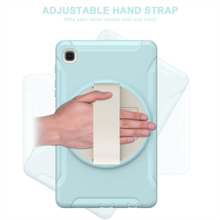 For Samsung Galaxy A7 Lite T220 / T225 360 Degree Rotation PC + TPU Protective Case with Holder & Hand-strap(Ice Blue)-garmade.com