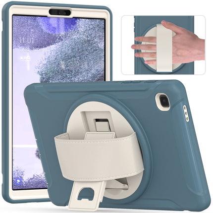 For Samsung Galaxy A7 Lite T220 / T225 360 Degree Rotation PC + TPU Protective Case with Holder & Hand-strap(Cornflower Blue)-garmade.com