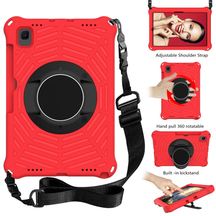 Spider King EVA Protective Case with Adjustable Shoulder Strap & Holder & Pen Slot For Samsung Galaxy Tab S6 Lite SM-P610 / SM-P615(Red)-garmade.com
