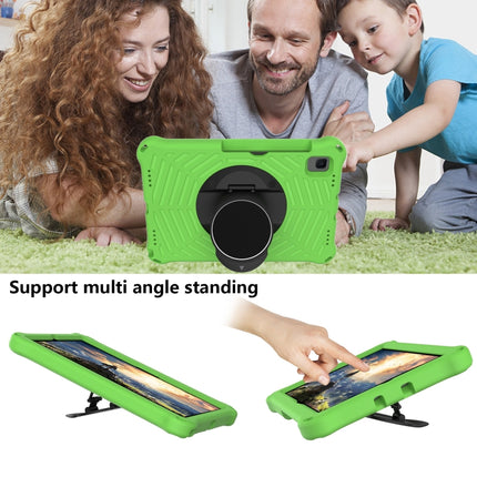Spider King EVA Protective Case with Adjustable Shoulder Strap & Holder & Pen Slot For Samsung Galaxy Tab S6 SM-T860 / SM-T865(Green)-garmade.com
