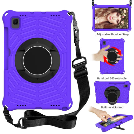Spider King EVA Protective Case with Adjustable Shoulder Strap & Holder & Pen Slot For Samsung Galaxy Tab S6 SM-T860 / SM-T865(Purple)-garmade.com
